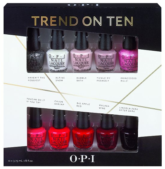 OPI Trend on Ten Gift Set Holiday 2014