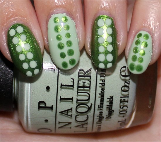 OPI That's Hula-rious Nail Art