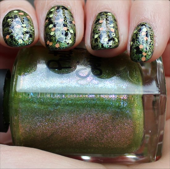 Pretty Serious Swatch And Learn Halloween Nails