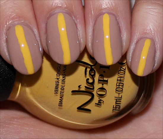 Striped Nail Art Tutorial SwatchAndLearn Step 3