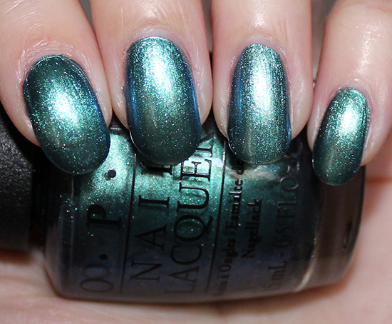 OPI This Color's Making Waves Swatch OPI Hawaii Swatches