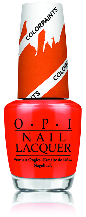 OPI Chromatic Orange Color Paints Blendable Nail Lacquer