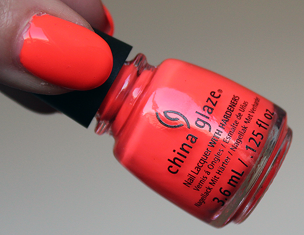 China Glaze Electric Nights Collection Red-y to Rave