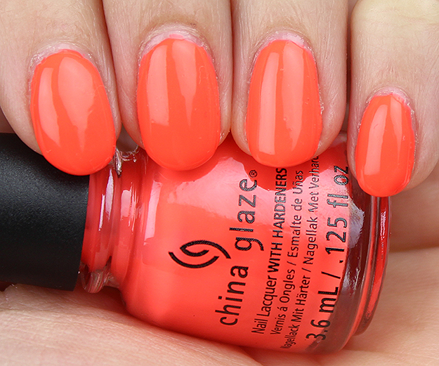 China Glaze Red-y to Rave Swatch