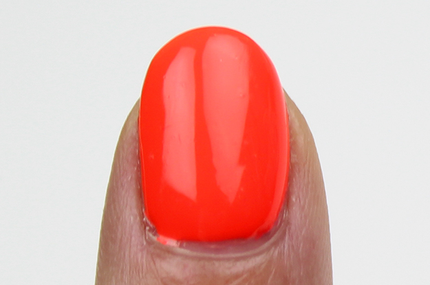 Red-y to Rave Swatch China Glaze