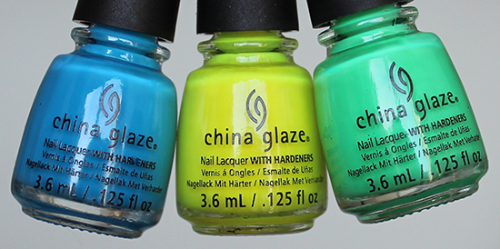 China Glaze Electric Nights Collection 2015