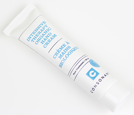 Consonant Intensive Therapy Organic Hand Cream Review