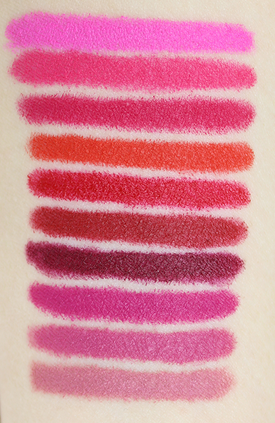 Maybelline Color Blur Matte Pencil Swatches Swatch