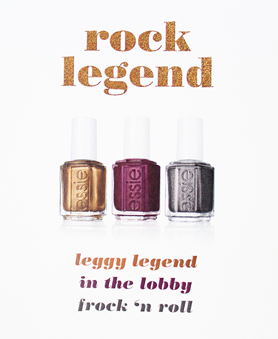 Essie Fall 2015 Collection Rock Legend Nail Art