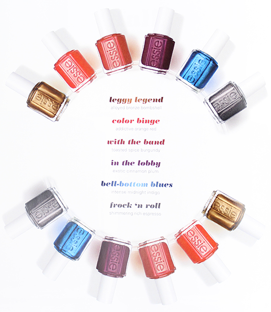 Essie Fall 2015 Collection Shades