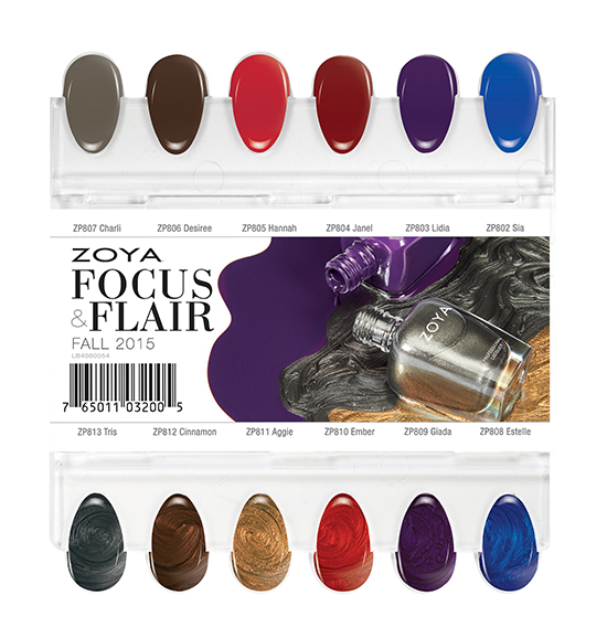 Zoya Focus & Flair Collection Swatches