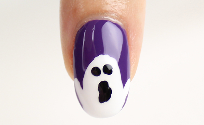 Ghost Nail Art