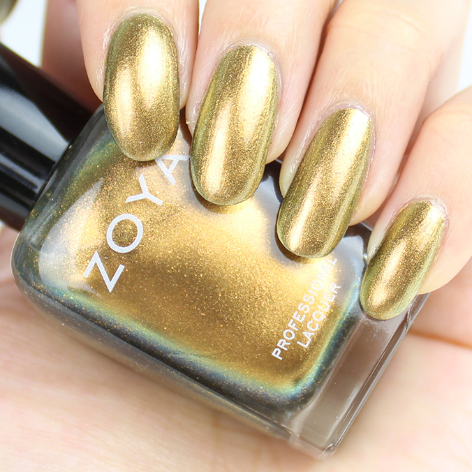 Zoya Aggie Swatches & Review