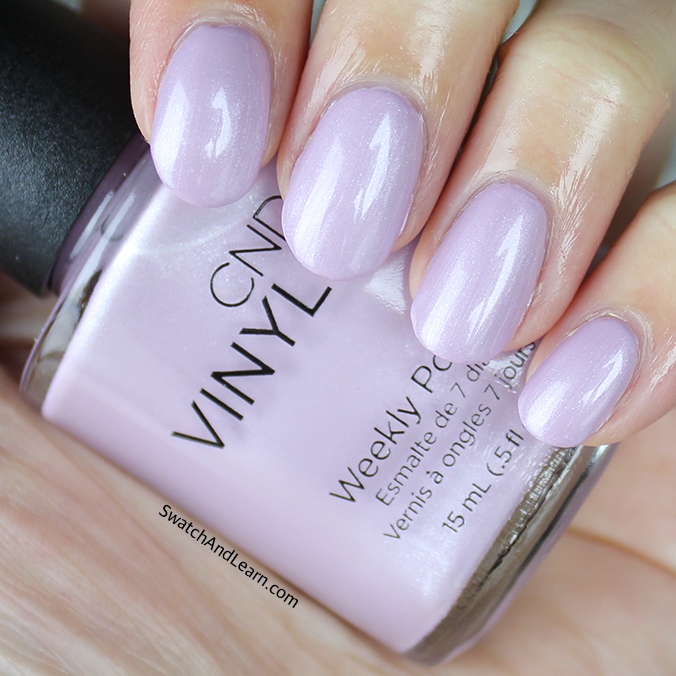 CND Vinylux Lavender Lace Swatch