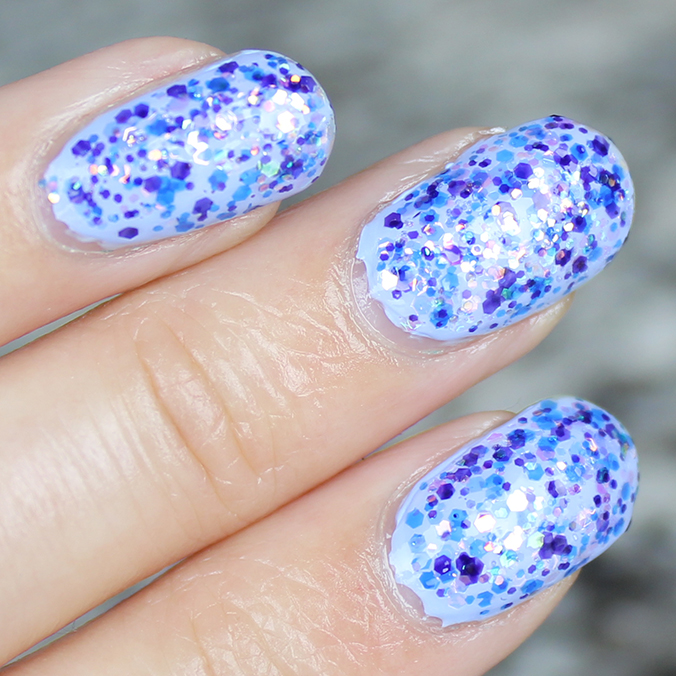 China Glaze Moonlight the Night Swatches