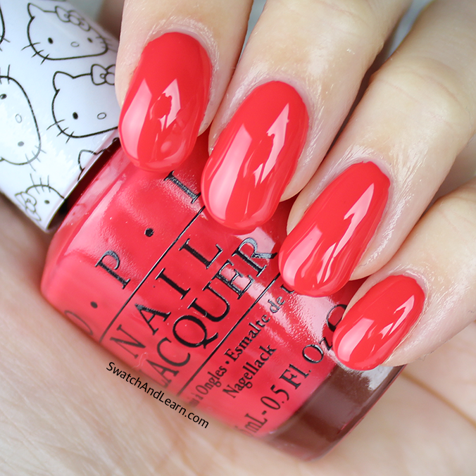 OPI 5 Apples Tall Swatches Review