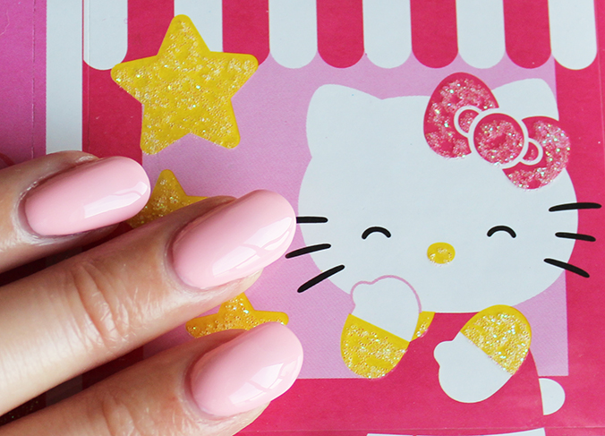 OPI Hello Kitty Collection OPI Small + Cute = Heart Swatches