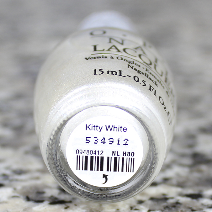 OPI Kitty White OPI Hello Kitty Collection