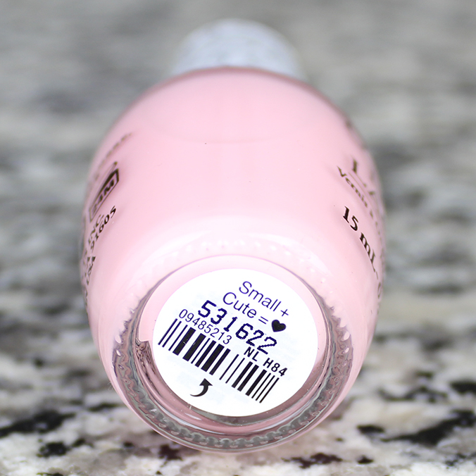 OPI Small Plus Cute Equals Heart