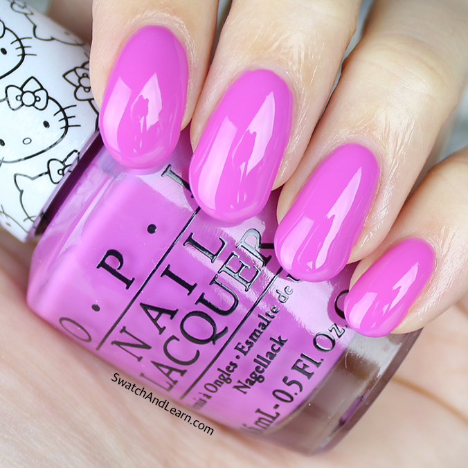 OPI Super Cute in Pink Swatches Review