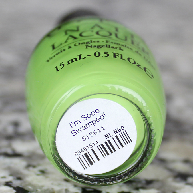 I'm Sooo Swamped OPI New Orleans Collection