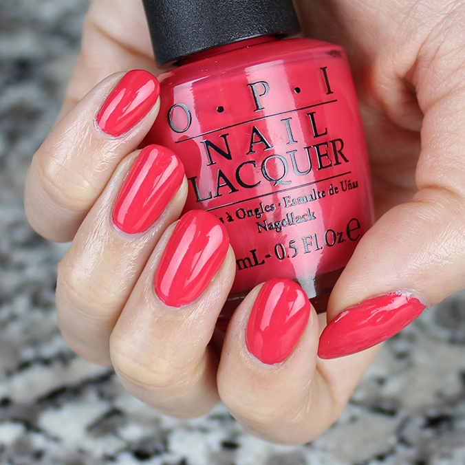 OPI She's a Bad Muffuletta Swatch Swatches Review