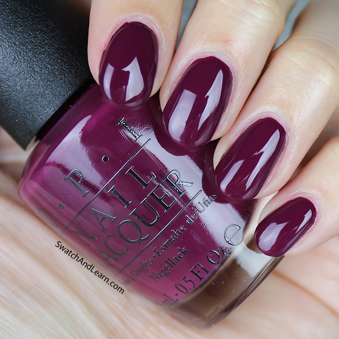 OPI What's the Hatter with You Swatch OPI Alice through the Looking Glass Collection Swatches