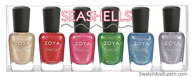 Zoya Seashells Collection 2016 Summer