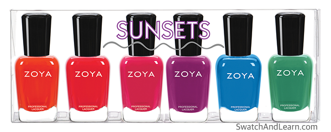 Zoya Sunsets Collection 2016 Summer