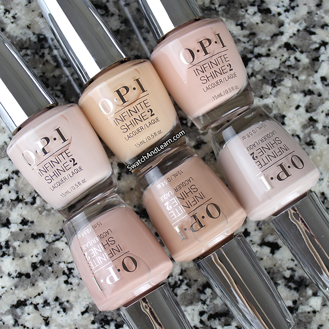 OPI Infinite Shine Nudes Collection