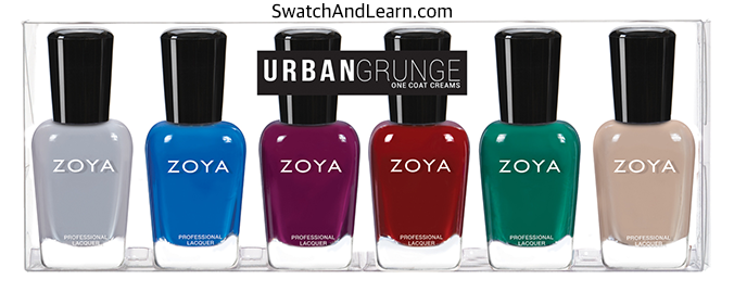 Zoya Urban Grunge Collection One Coat Creams