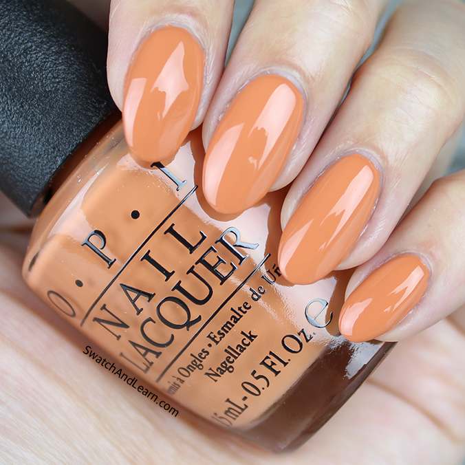 OPI Freedom of Peach Swatch Washington DC Collection Swatches