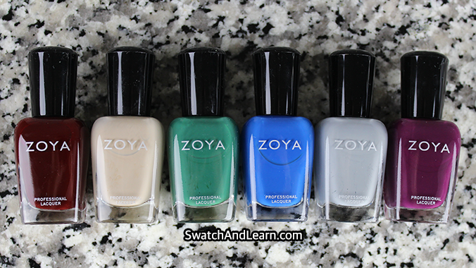 Zoya Grunge Collection One Coat Creams