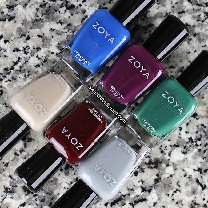 Zoya One Coat Creams Grunge Collection