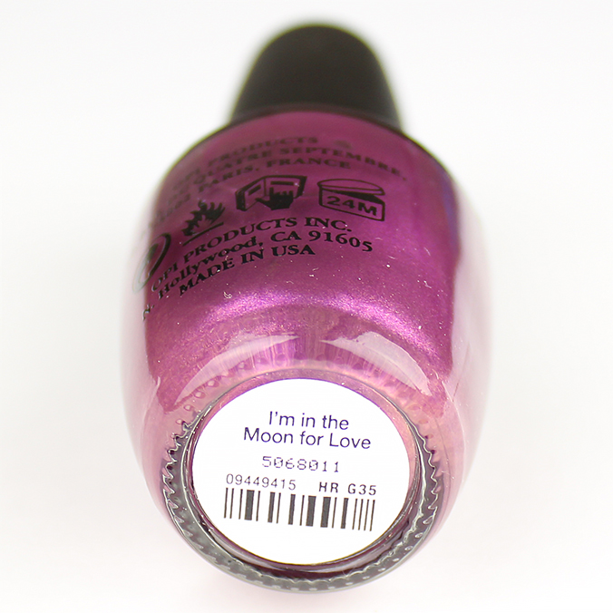 I'm in the Moon for Love OPI Starlight Collection